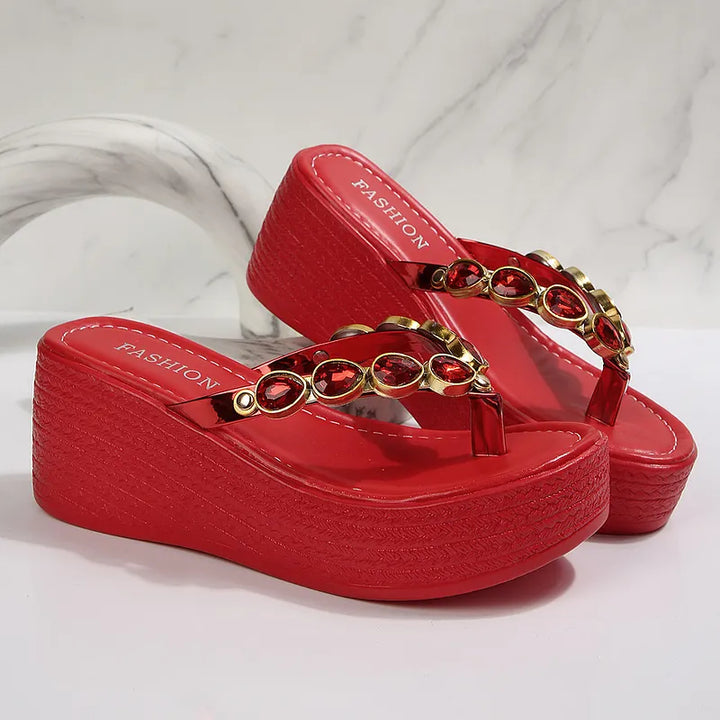 Wietske - Sandali Con Zeppa e Strass