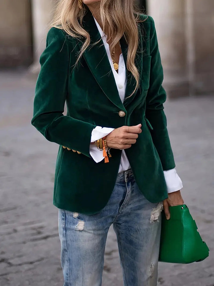 Elīna - Blazer Alla Moda In Velluto