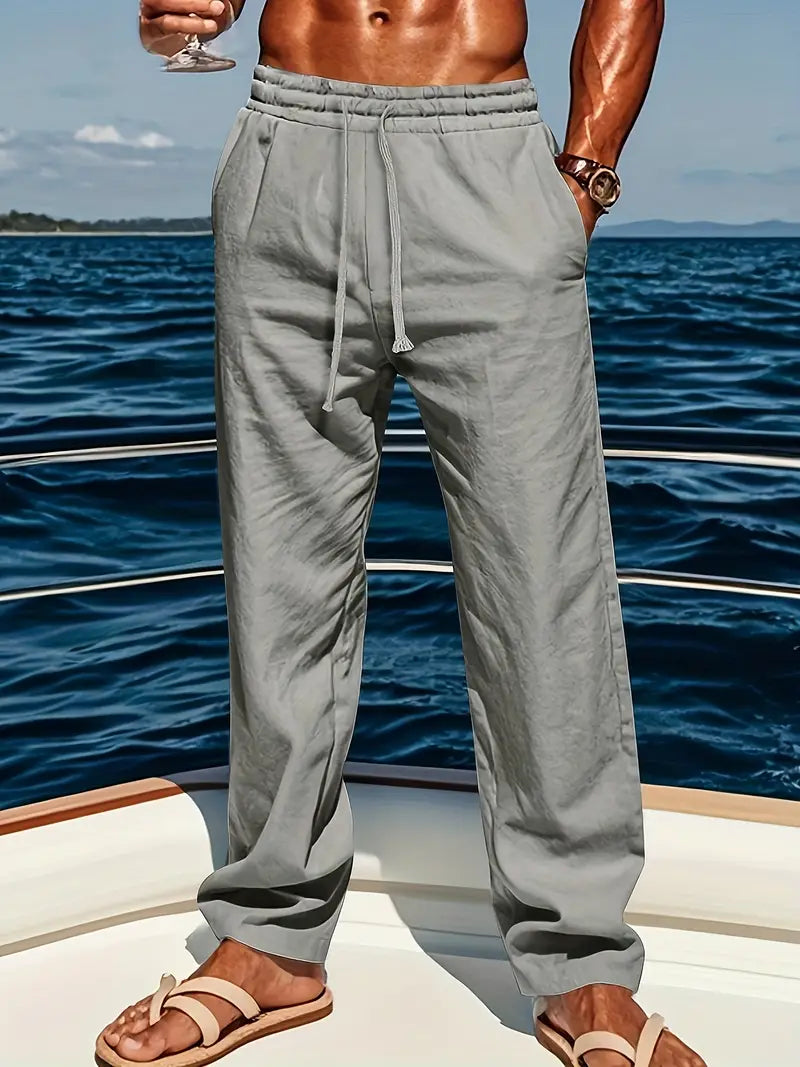 Babaev - Elegante Pantalone In Lino