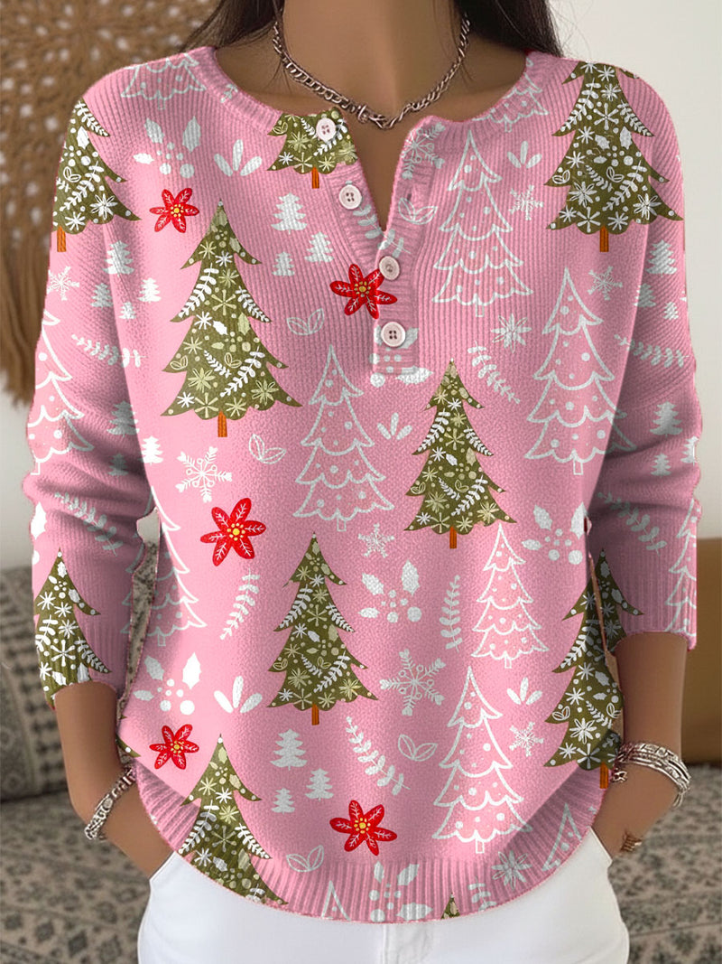 Nocchi - Maglione Natalizio Con Bottoni