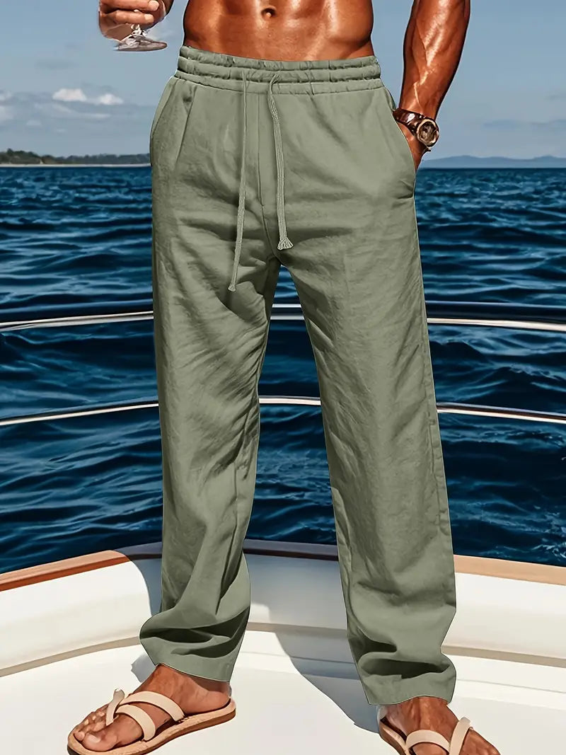 Babaev - Elegante Pantalone In Lino