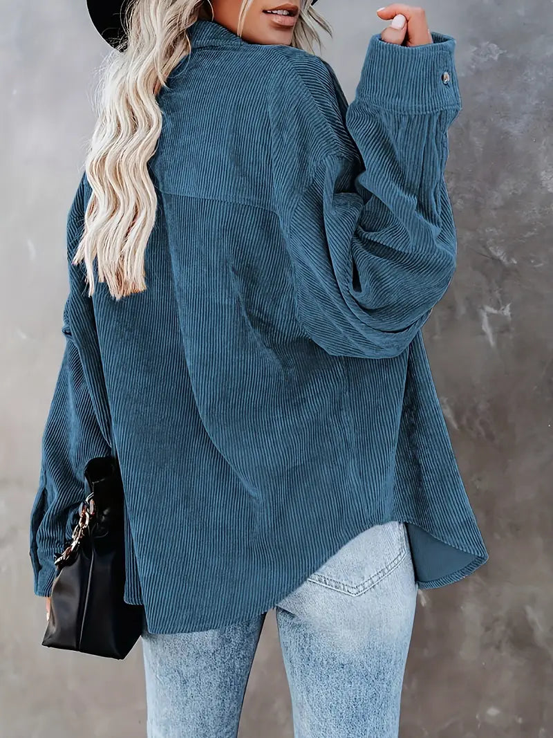 Irmela - Camicia a Maniche Lunghe Con Bottoni