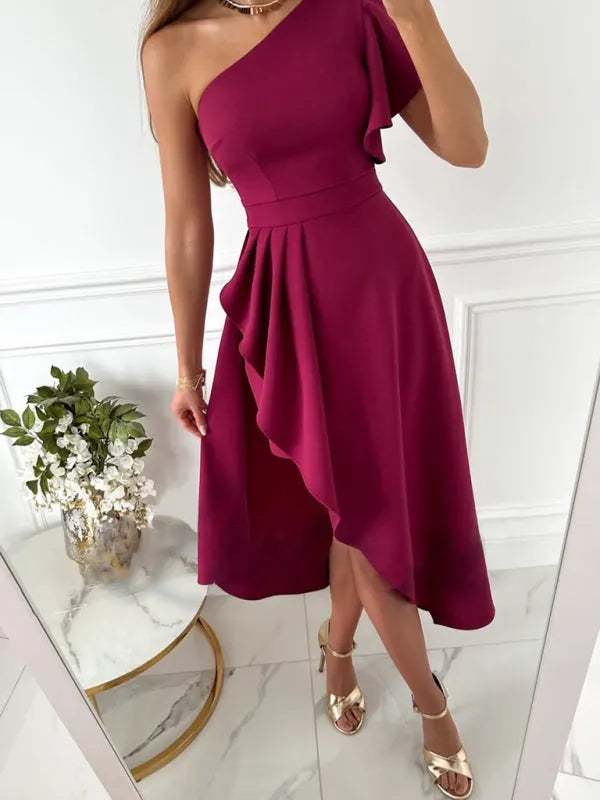 Mirina - Elegante Abito Monospalla