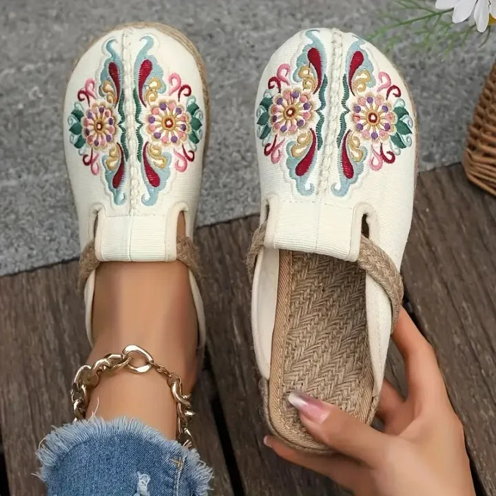 Katy - Muli Floreali In Cotone Fatte Mano