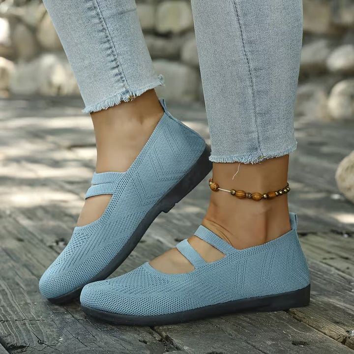 Kethryn - Scarpe Slip on in Maglia Mary Jane