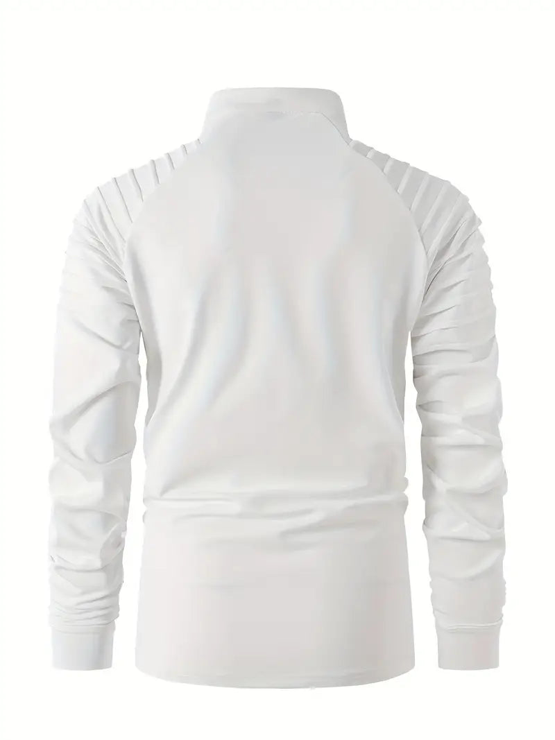 Linwood  - Polo a Maniche Lunghe Con Cerniera