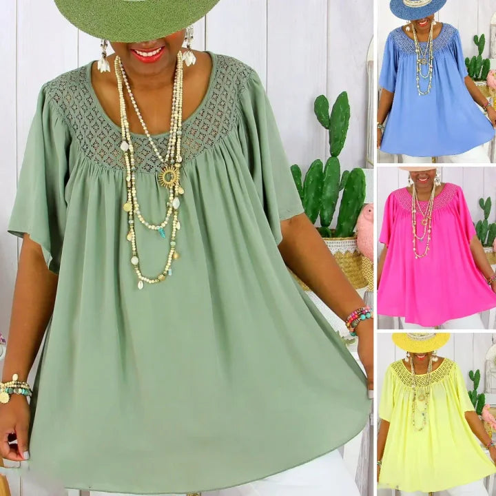 Silvana - Panno Estivo Con Manica Corta