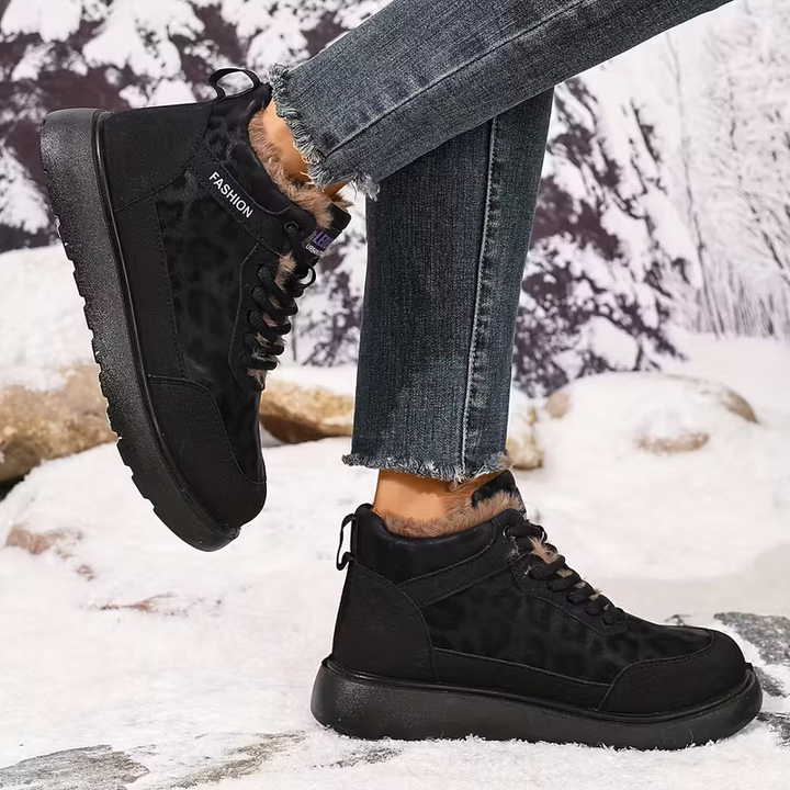 Elizia - Scarpa Stringate Alla Caviglia Con Suola Spessa