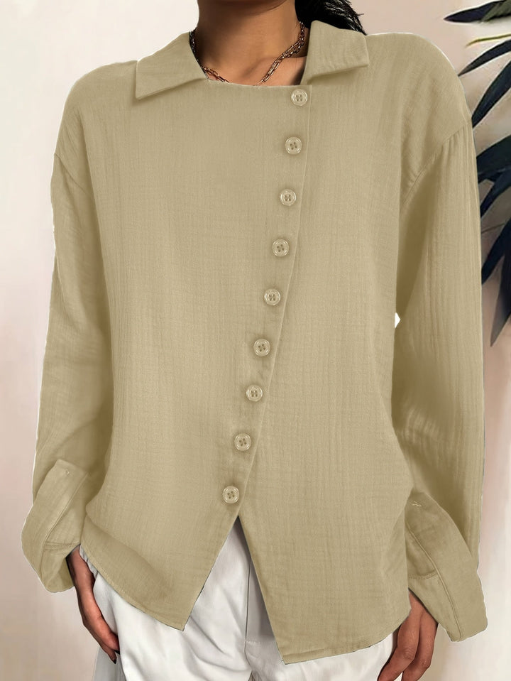 Paige - Camicia Maniche Lunghe Con Bottoni