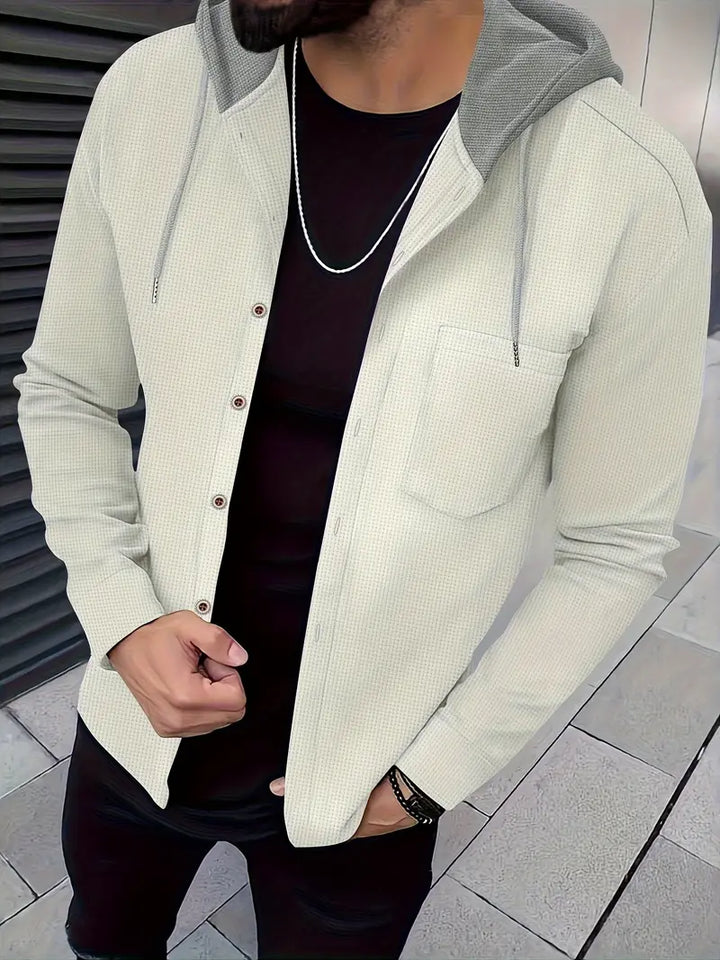 Johnathan - Giacca Casual Con Cappuccio e Tasca