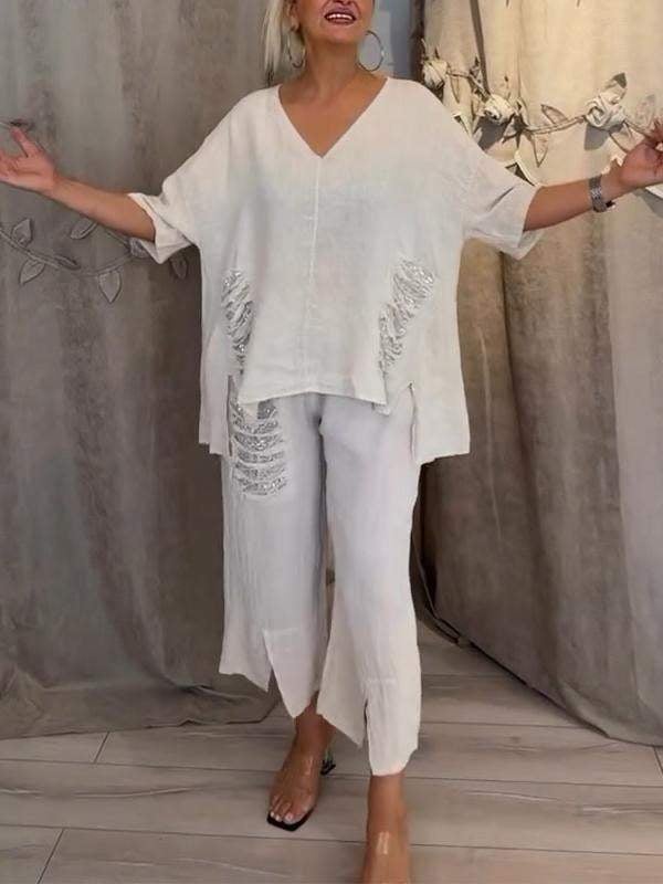 Ebony - Due Pezzi Estivi Outfit Impostata