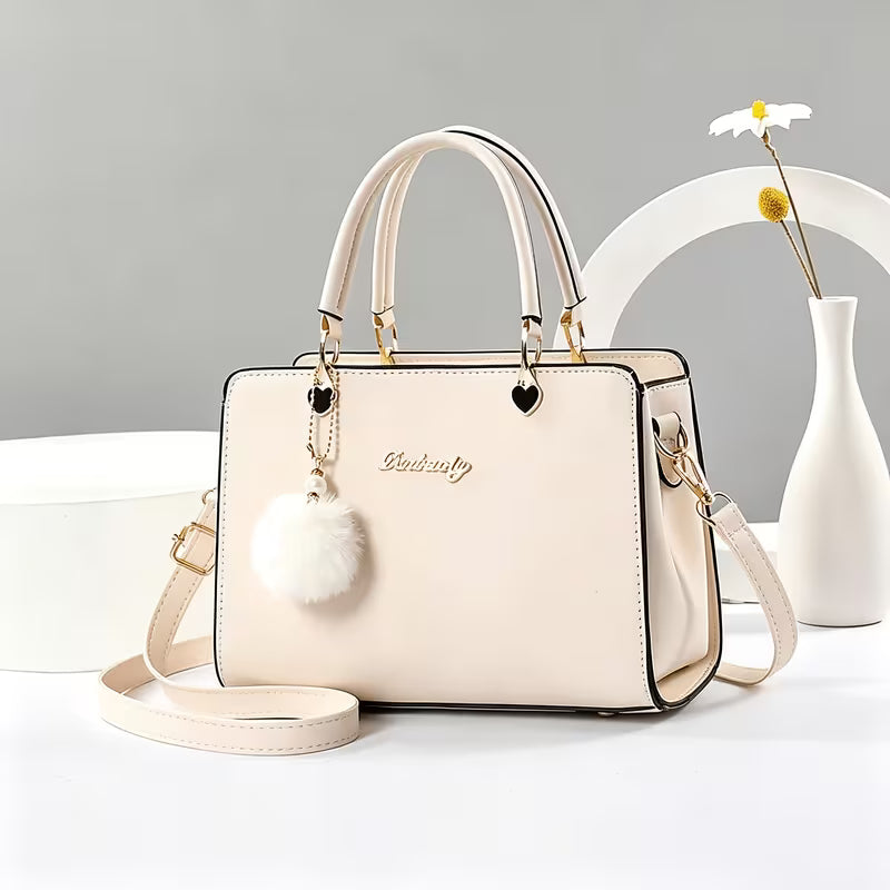 Sanika - Borsa Con Ciondolo a Pompon e Tracolla