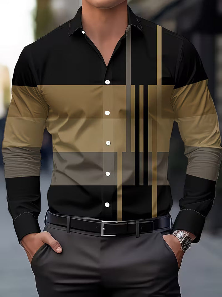 Mehmed - Camicia Casual Con Bottoni