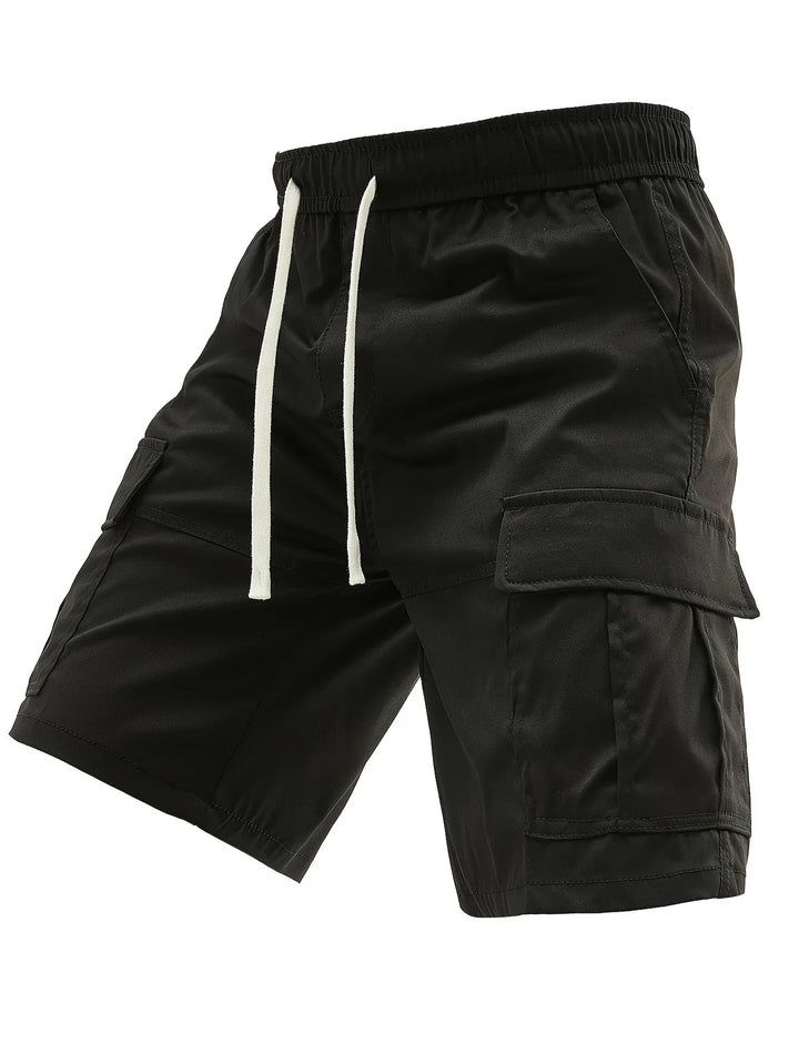 Lewand - Eleganti Pantaloncini Cargo Dalla Vestibilità Morbida Con Tasche Laterali