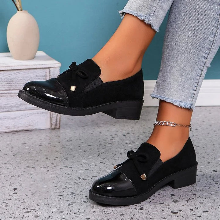 Azahra - Eleganti Mocassini Slip-On Con Fiocco