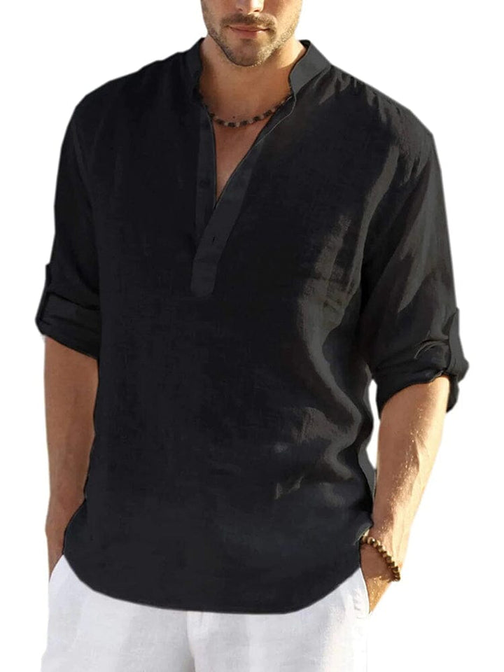Panika - Camicia in Cotone e Lino