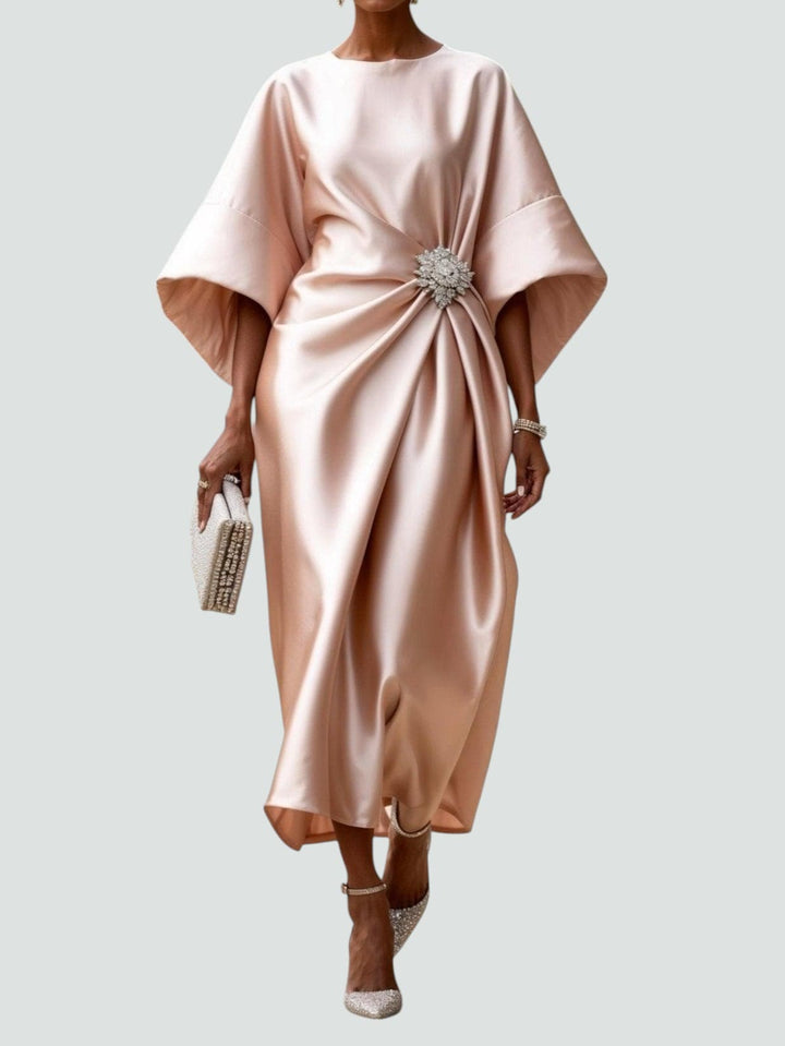 Zoey - Elegante Abito Lungo Raso
