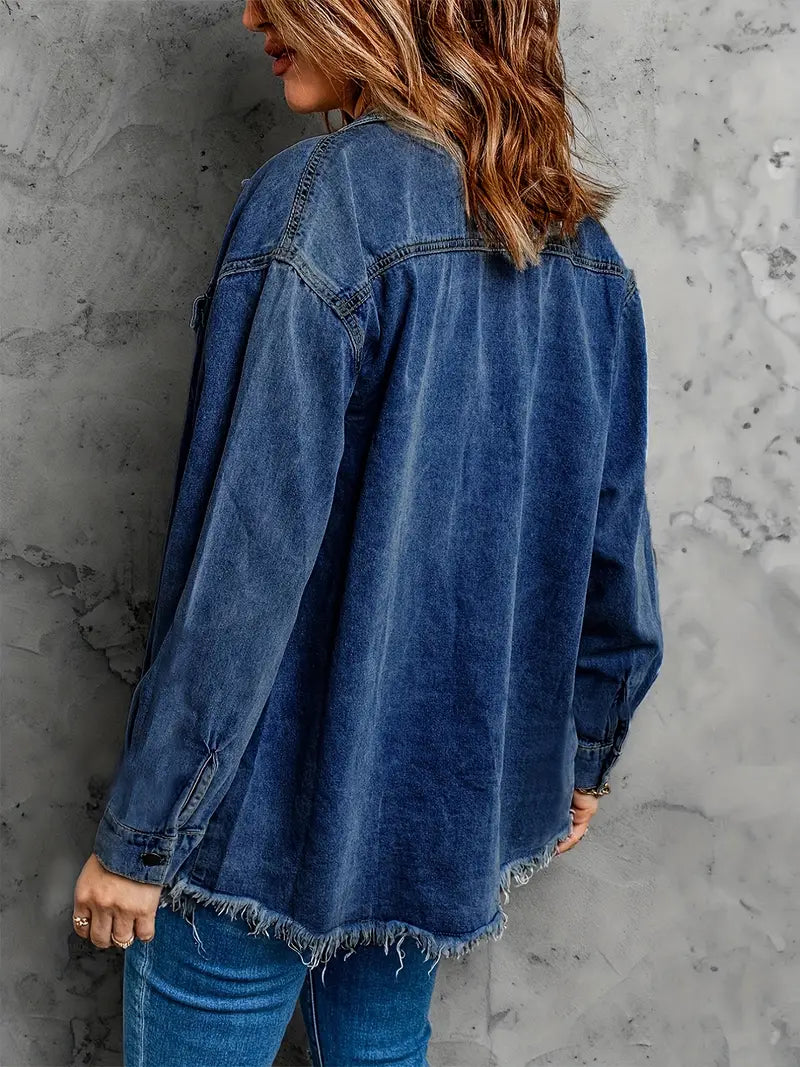 Malika - Giacca Di Jeans A Maniche Lunghe