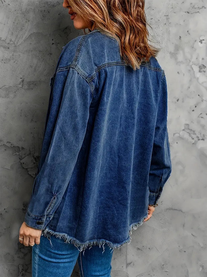 Malika - Giacca Di Jeans A Maniche Lunghe