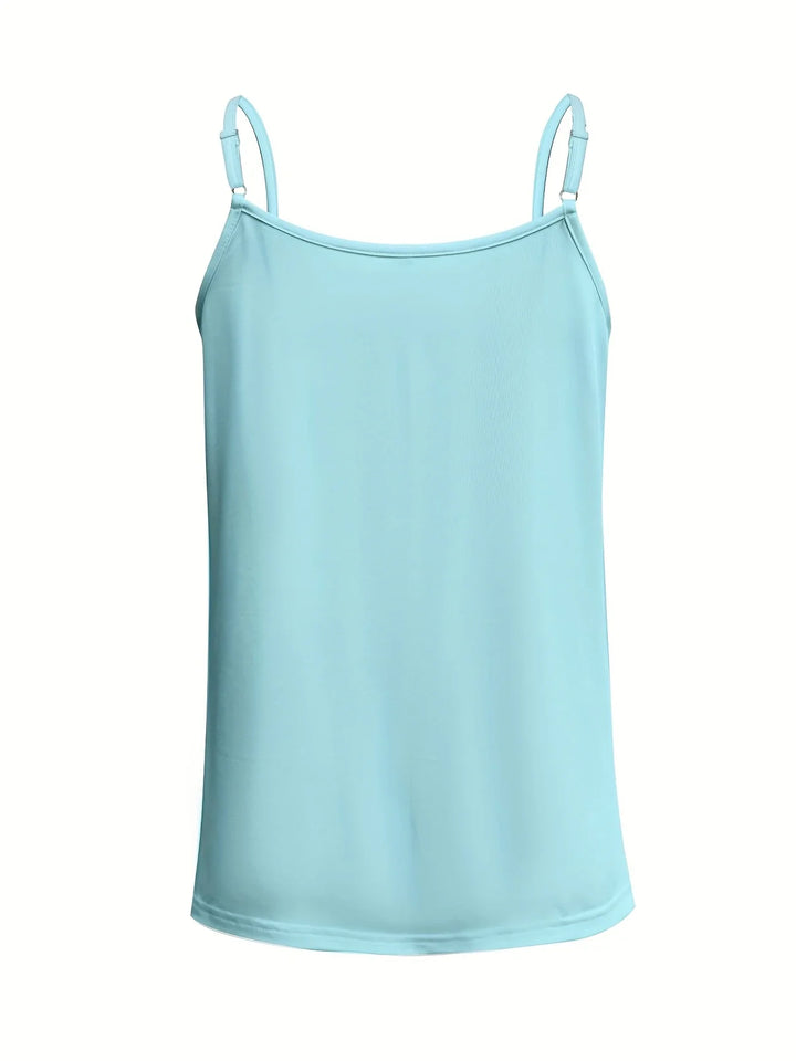 Juna - Elegante Top Senza Maniche In Pizzo Con Scollo a V