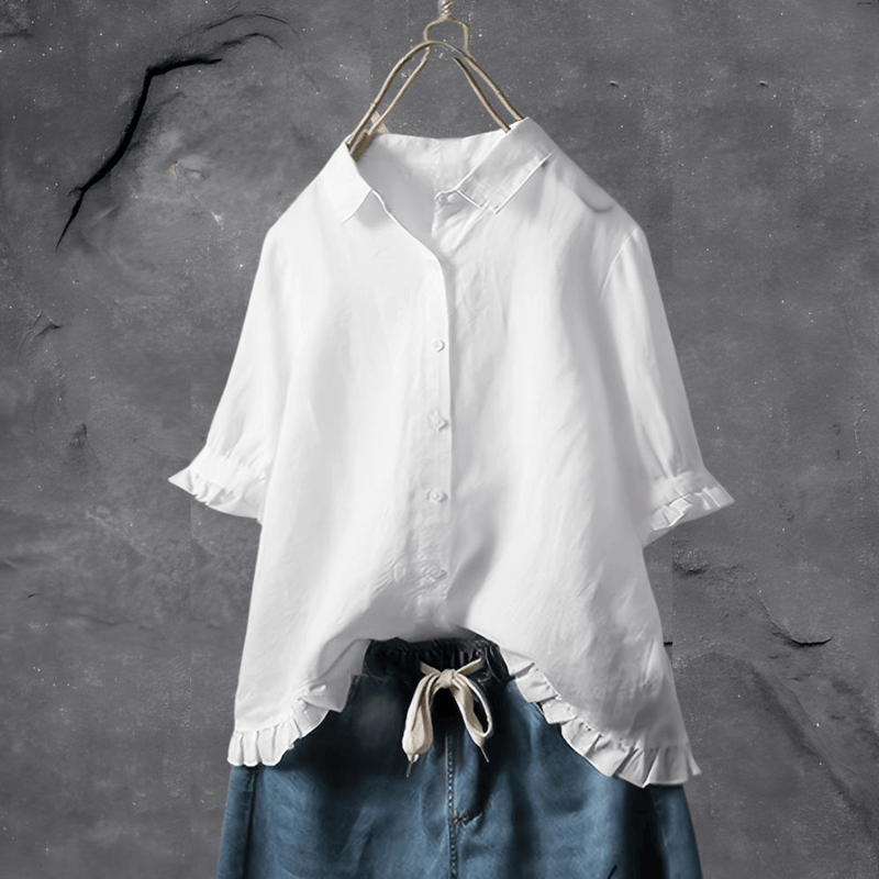 Sonika - Camicetta Oversize Con Bottoni
