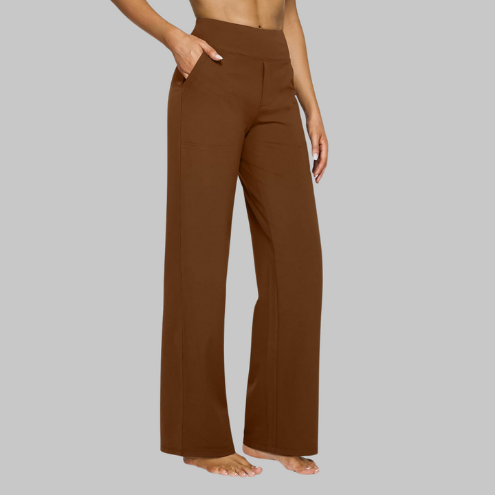 Obara - Pantaloni Comodi Ed Elasticizzati