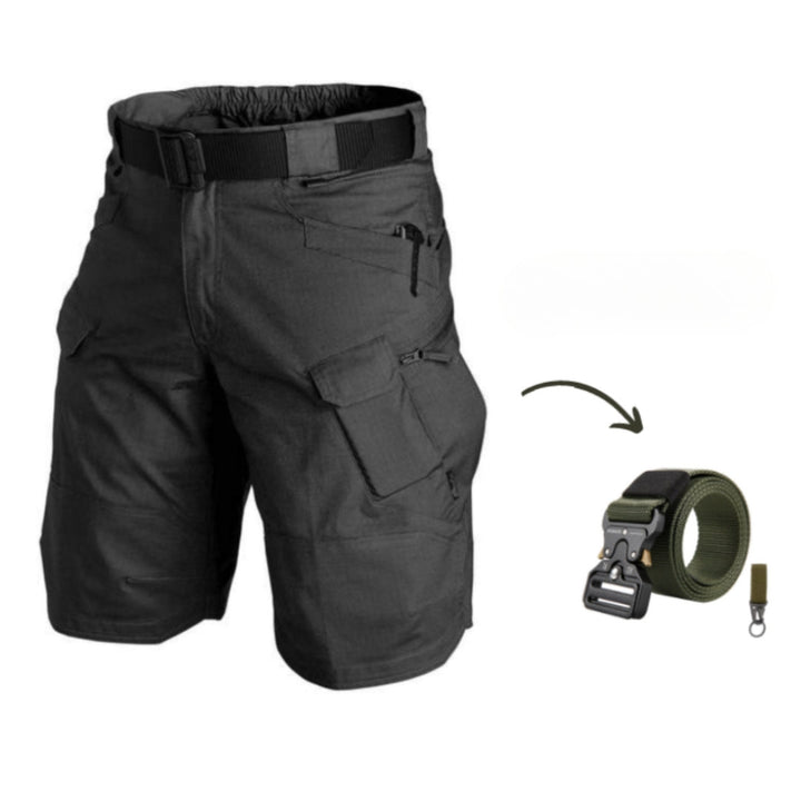 Kazuya - Pantaloncini Cargo Con 7 Tasche + Cintura Gratuita