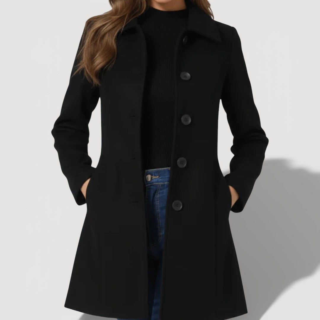 Tharushika - Sophisticated Cappotto a Maniche lunghe