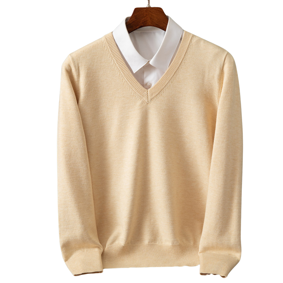 Stokes - Maglione Con Scollo A V In Cashmere