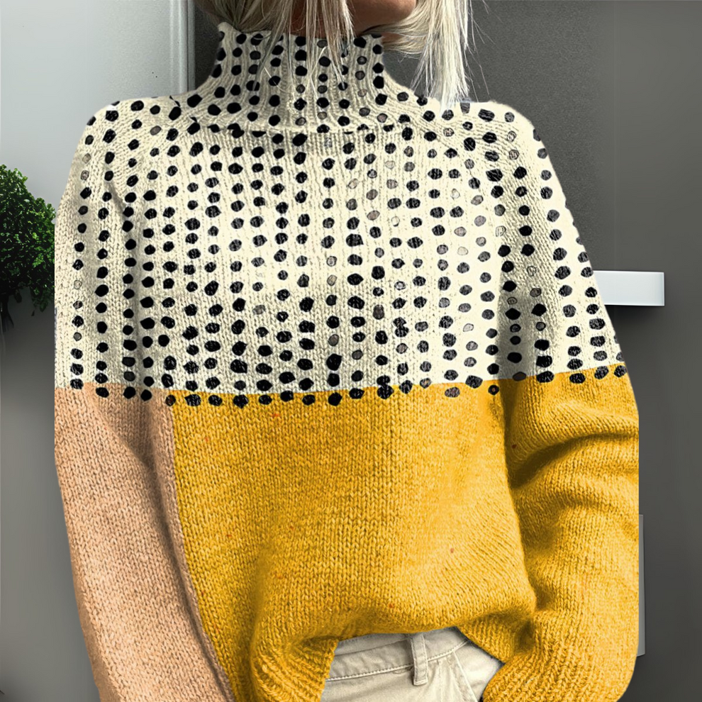 Rasha - Maglione Stampato Colorato