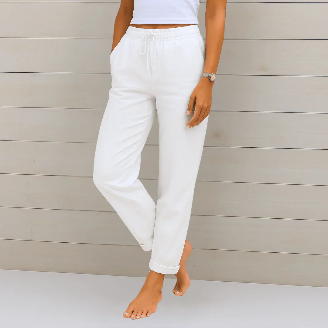 Niya - Pantaloni Comodi Con Coulisse