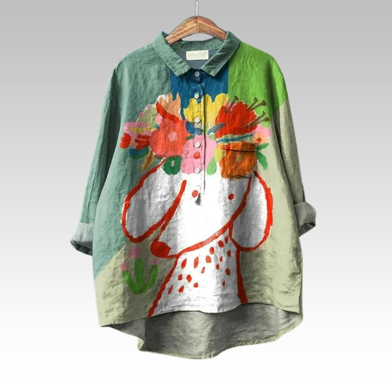Hitomi - Camicette Classiche a Fiori