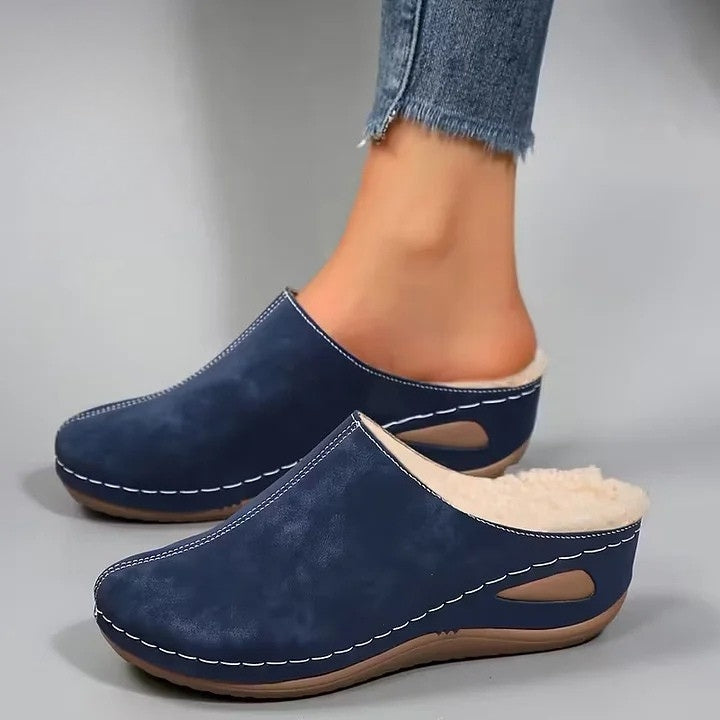Martinez - Scarpa Slip-On Foderate In Pelliccia Sintetica
