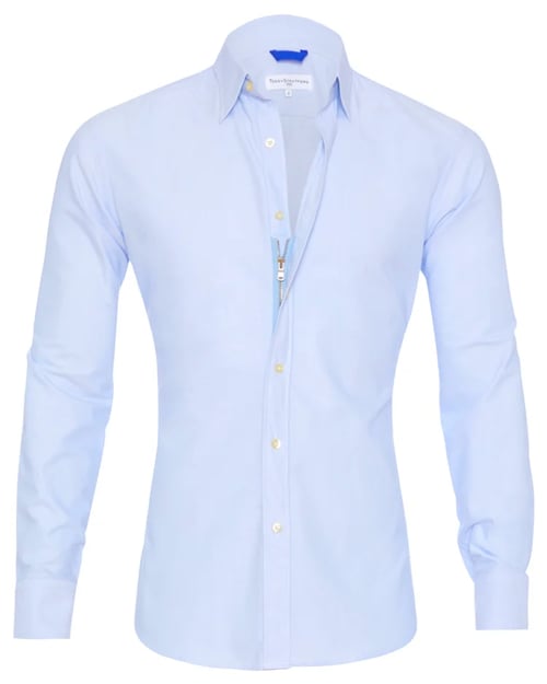 Ceferino - Camicia Disinvolto A Maniche Lunghe Con Bottoni