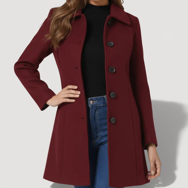 Tharushika - Sophisticated Cappotto a Maniche lunghe