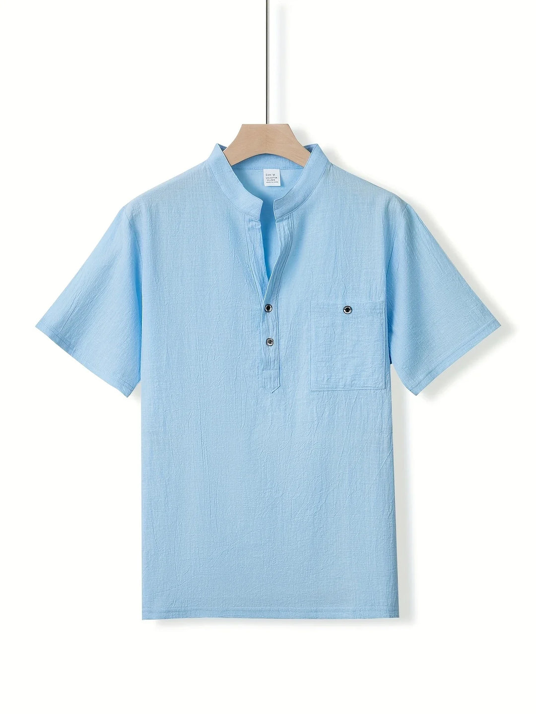Markos - Camicia Informale a Maniche Corte Con Bottoni