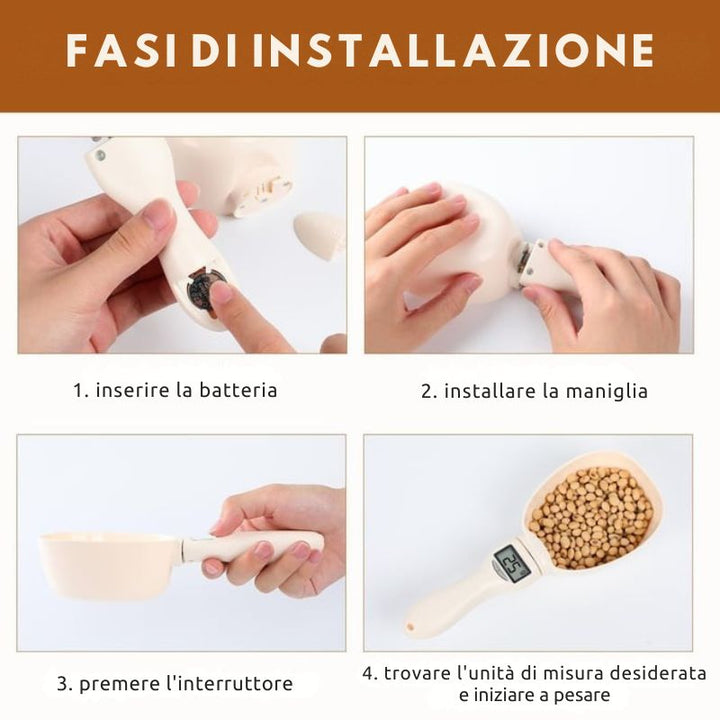 NutriScale - Bilancia Per La Misurazione Degli Alimenti