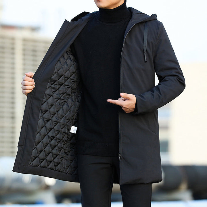 Georgen - Cappotto con Cappuccio Resistente Alle Intemperie