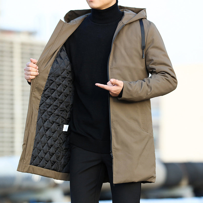 Georgen - Cappotto con Cappuccio Resistente Alle Intemperie