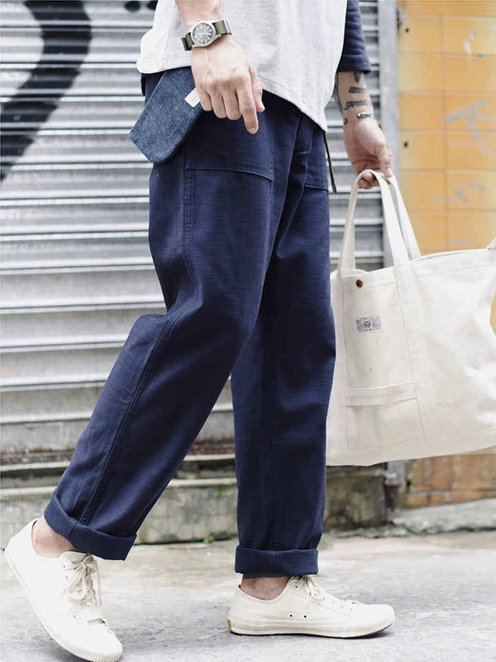 Matheos - Pantaloni Ispirati Allo Stile Militare OG-107