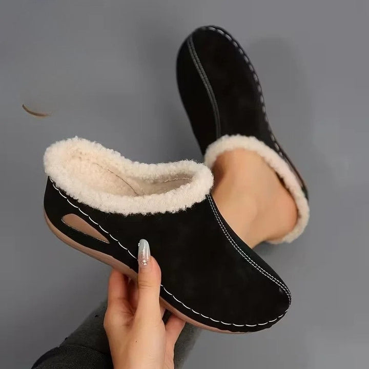 Lirona - Comodi Mocassini Slip-on Con Fodera in Pile