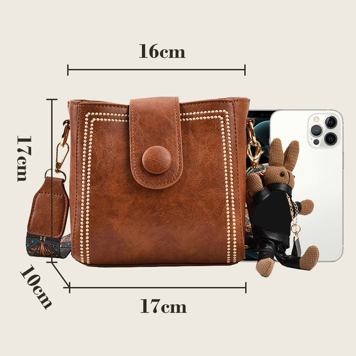 Andriani - Vintage Borsa Alla Moda Con Tracolla Regolabile