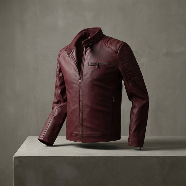Nataniel - Elegante Giacca a Maniche Lunghe Con Tasca