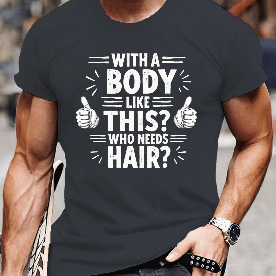 Hairy – T-Camicia Elegante Con Maniche Corte