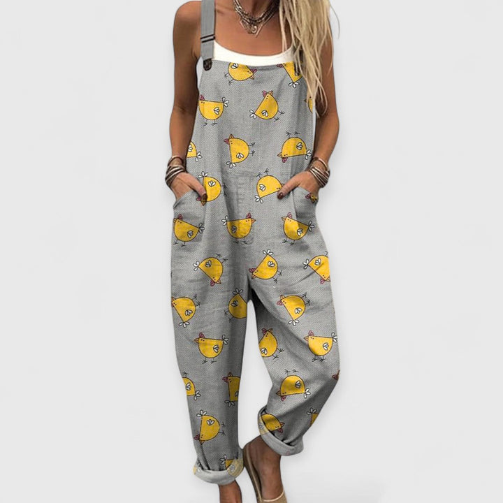Althea – Tuta Vintage Ampia Realizzata a Mano Per Uno Stile Unico