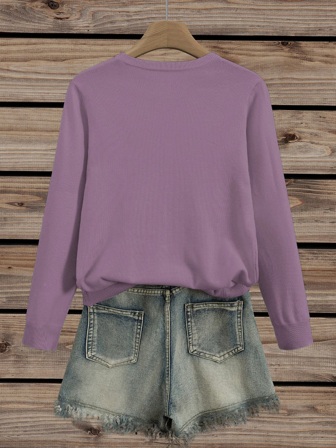 Meylaa - Elegante Maglione a Maniche Lunghe