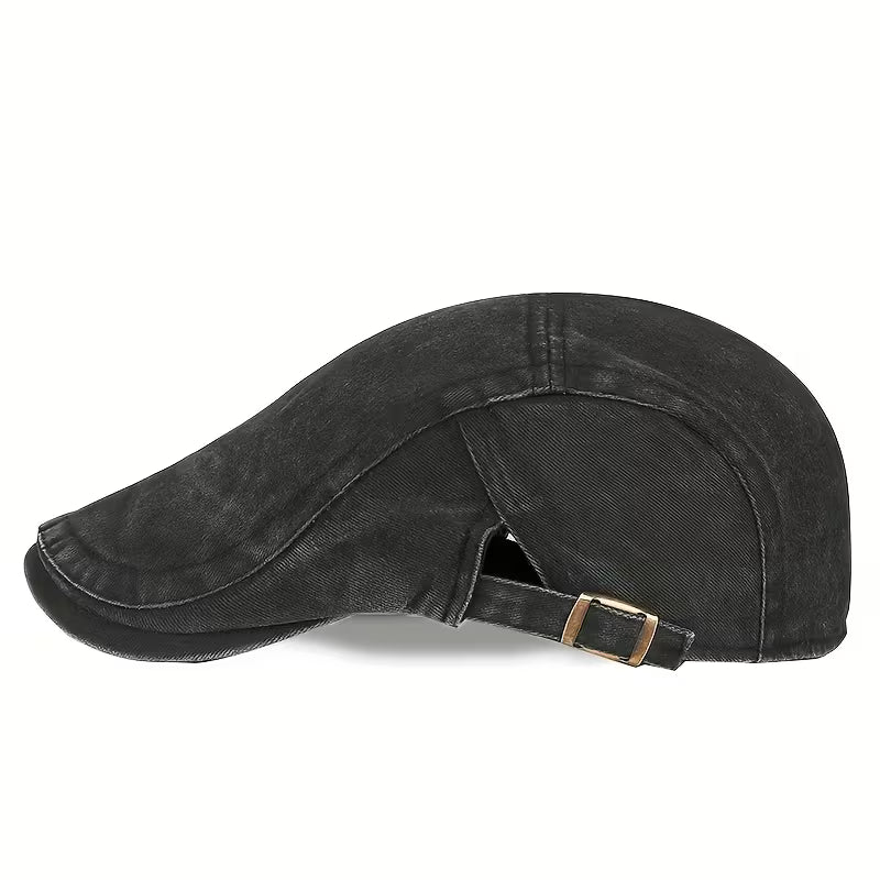 ComfyLuxe - Cappellino In Denim Con Fibbia Regolabile