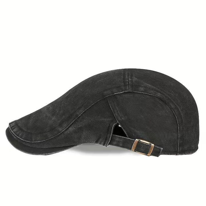 ComfyLuxe - Cappellino In Denim Con Fibbia Regolabile