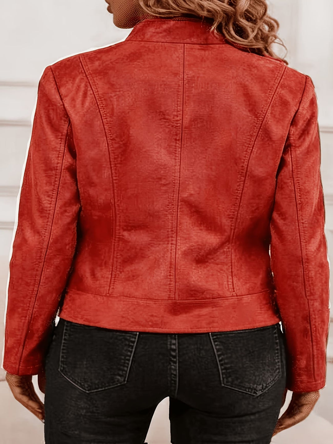 Amina - Long Sleeve Zip-Up Jacket