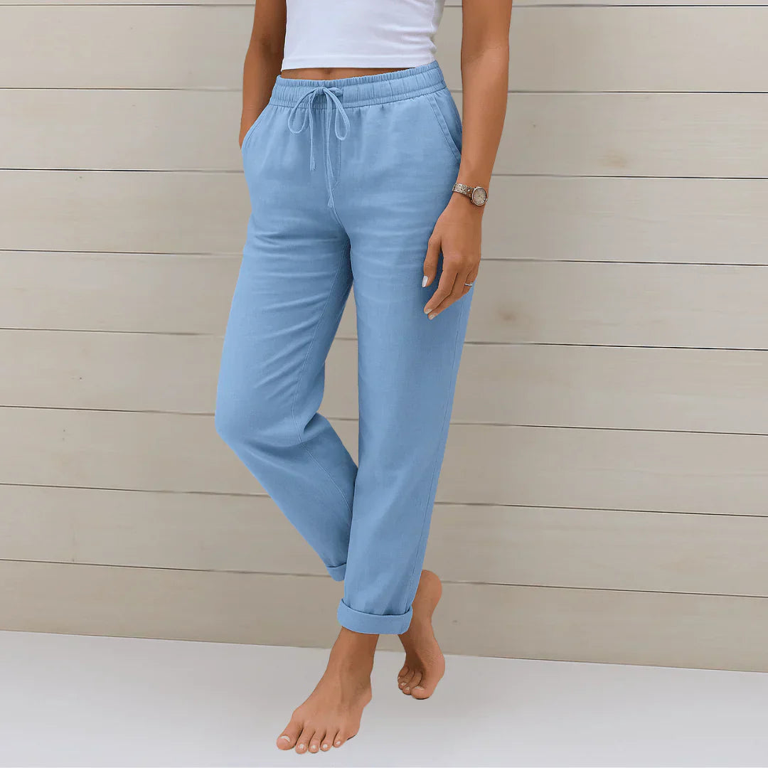 Niya - Pantaloni Comodi Con Coulisse